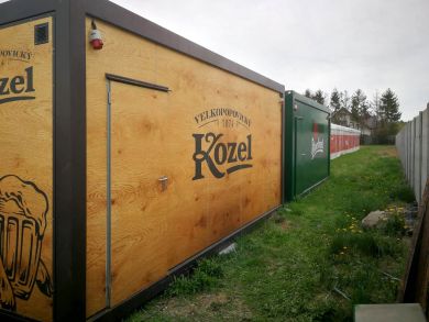 Kozel - kontenery